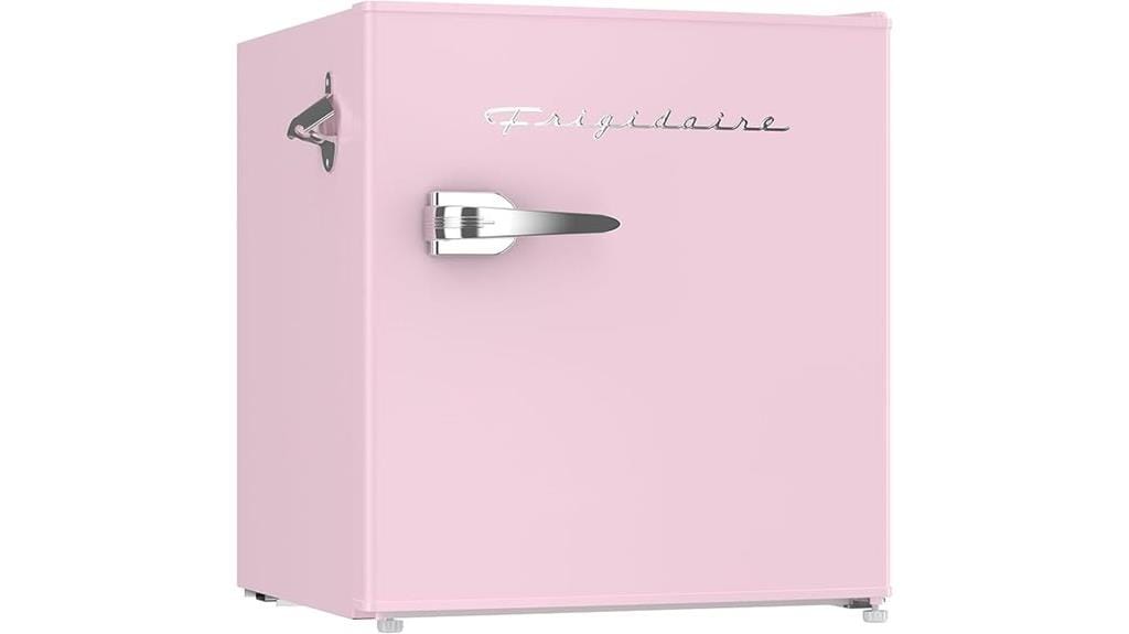 retro compact mini refrigerator