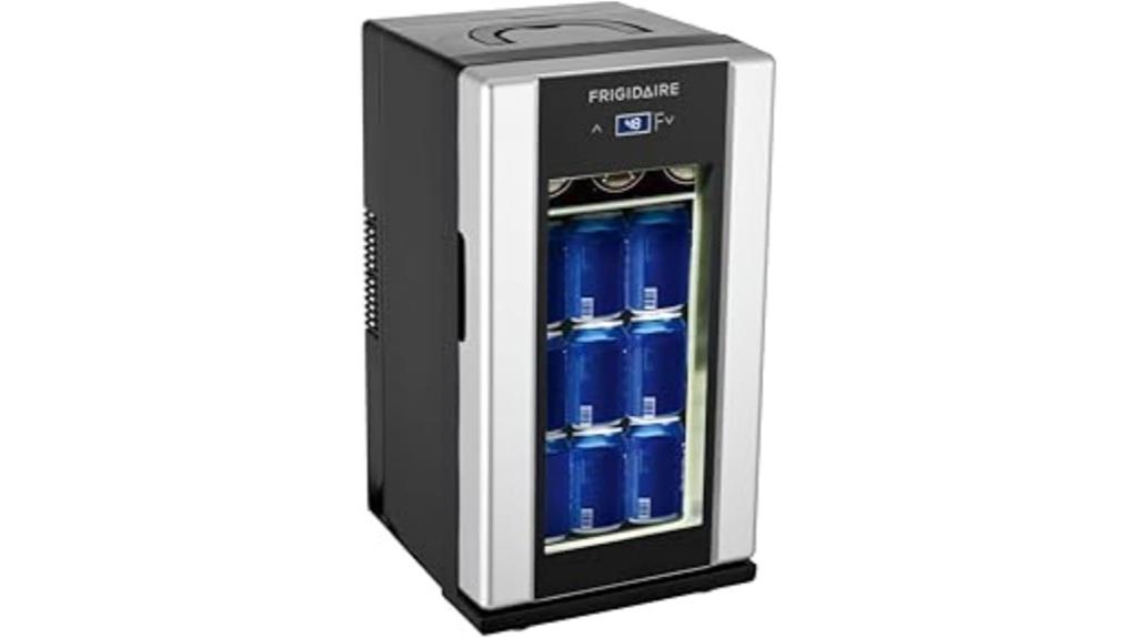 retro mini drink refrigerator