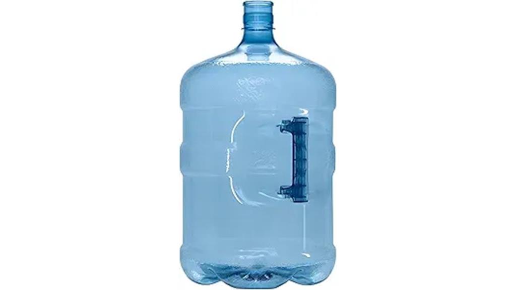 reusable five gallon water bottle