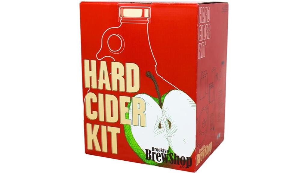 reusable glass cider kit