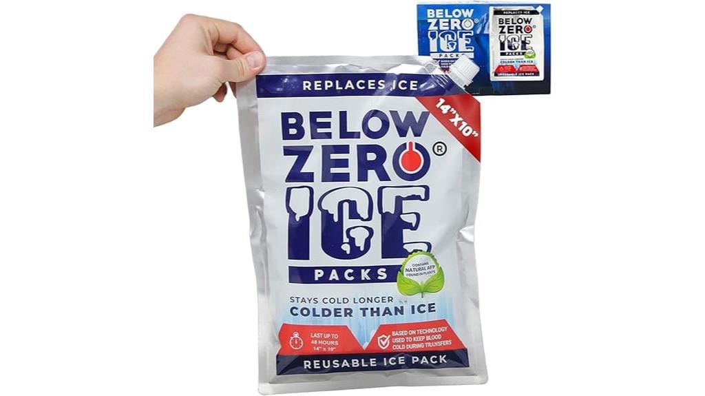 reusable ice packs coolers