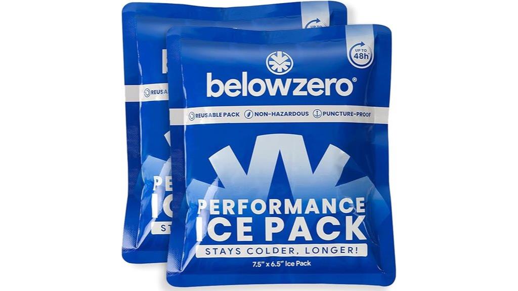 reusable ice packs coolers