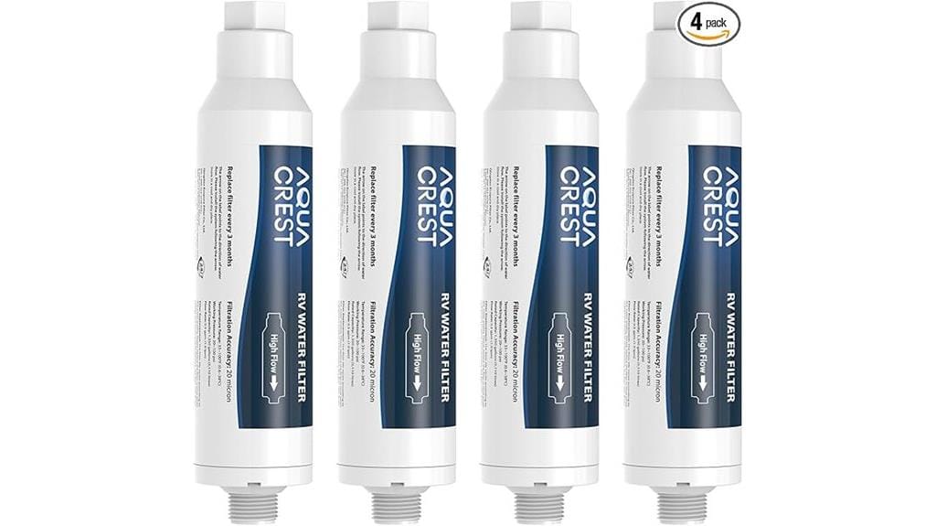 rv water filter pack