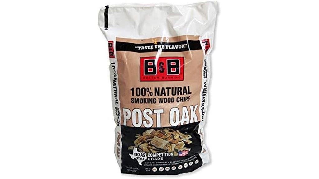 smoked oak flavored wood chips