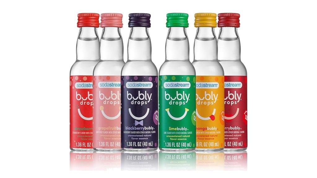 sparkling water flavor enhancers