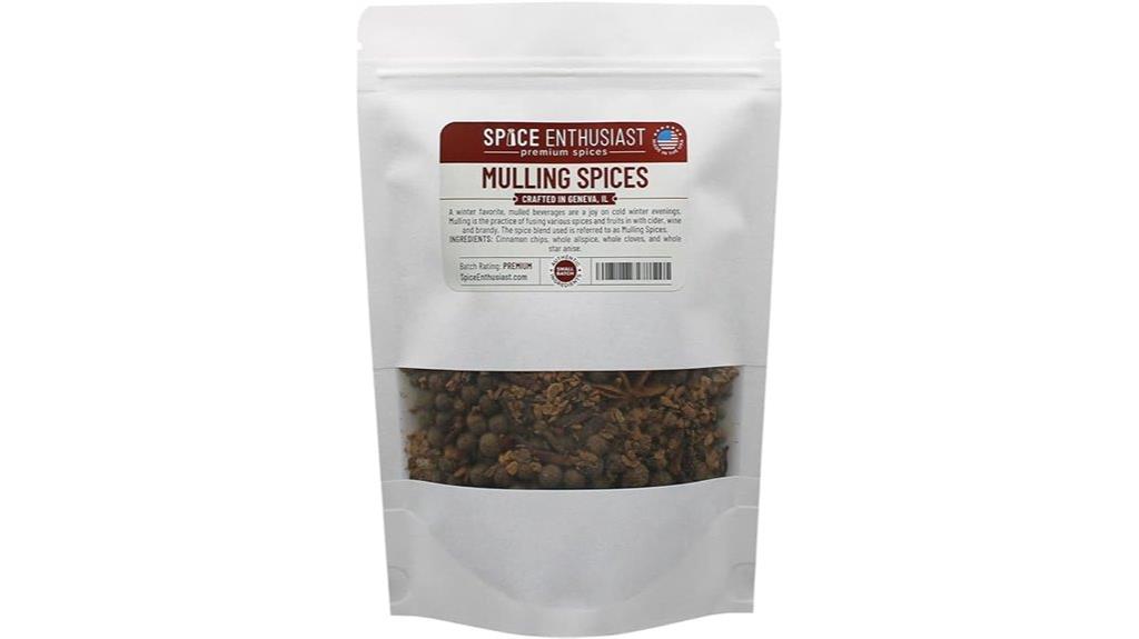 spice enthusiast mulling aromatic spices
