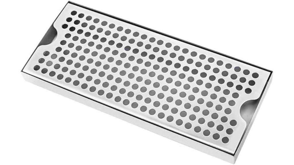 stainless steel beer drip tray