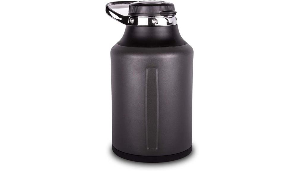 stainless steel beer growler 64 ounces