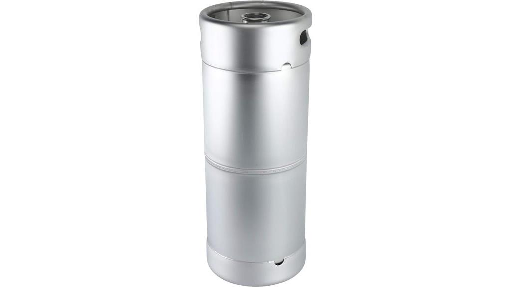 stainless steel beer keg
