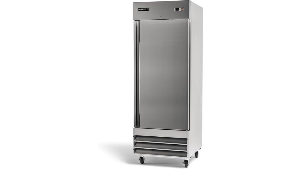 stainless steel commercial refrigerator