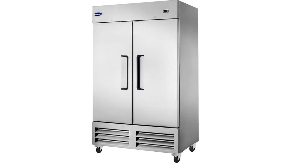 stainless steel commercial refrigerator