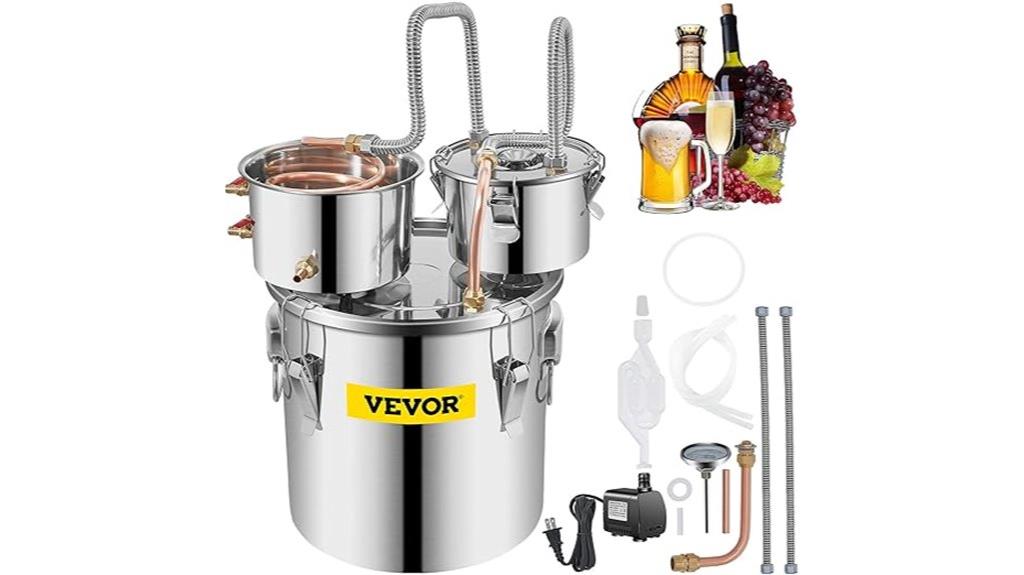 stainless steel distillation equipment