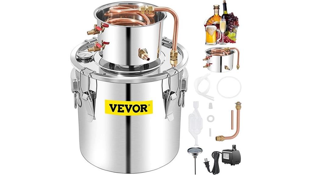 stainless steel distillation kit
