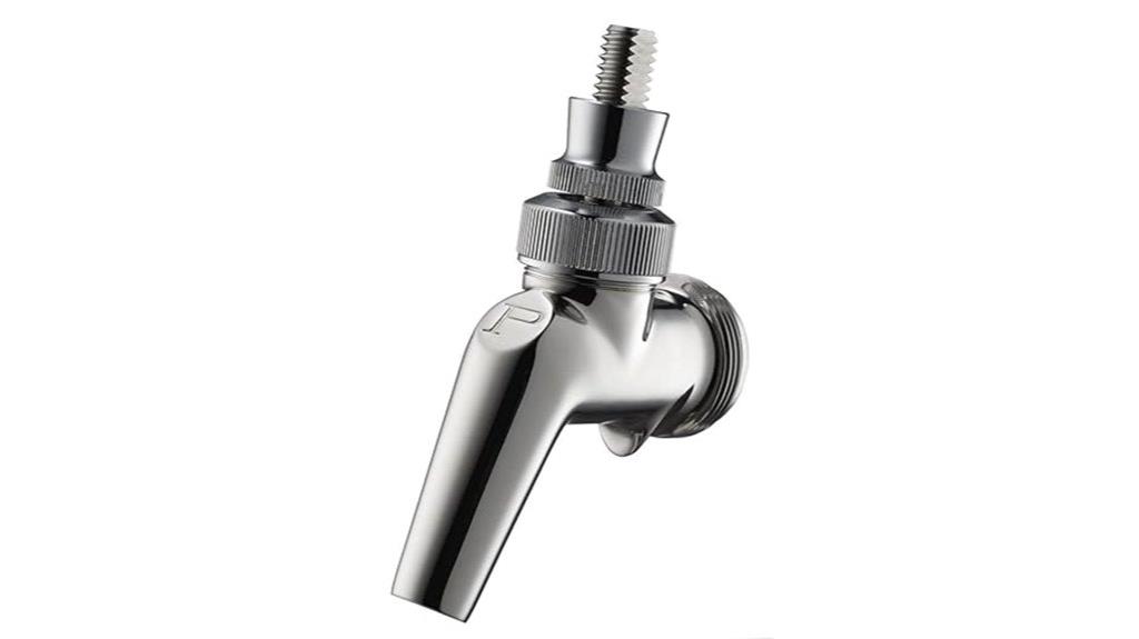 stainless steel draft beer faucet