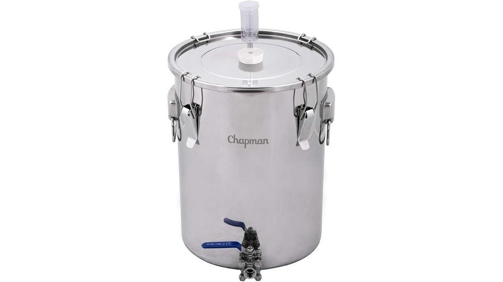 stainless steel fermenter 14 gal