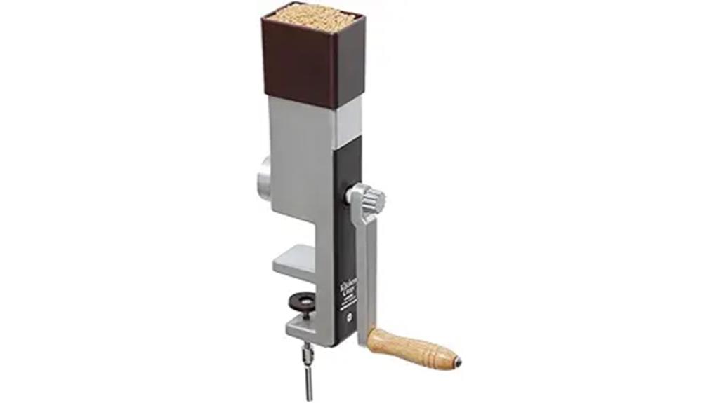 stainless steel flour grinder