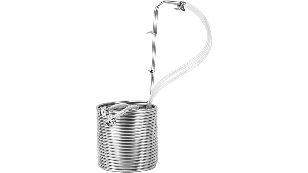 stainless steel immersion chiller