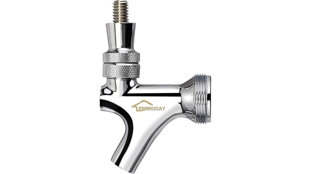 stainless steel keg beer faucet