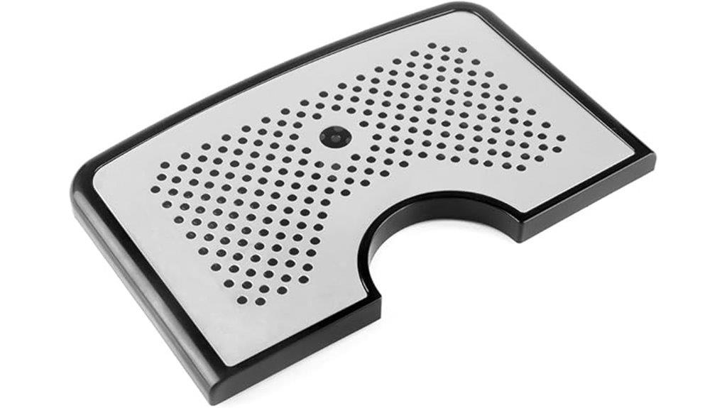 stainless steel kegerator drip tray