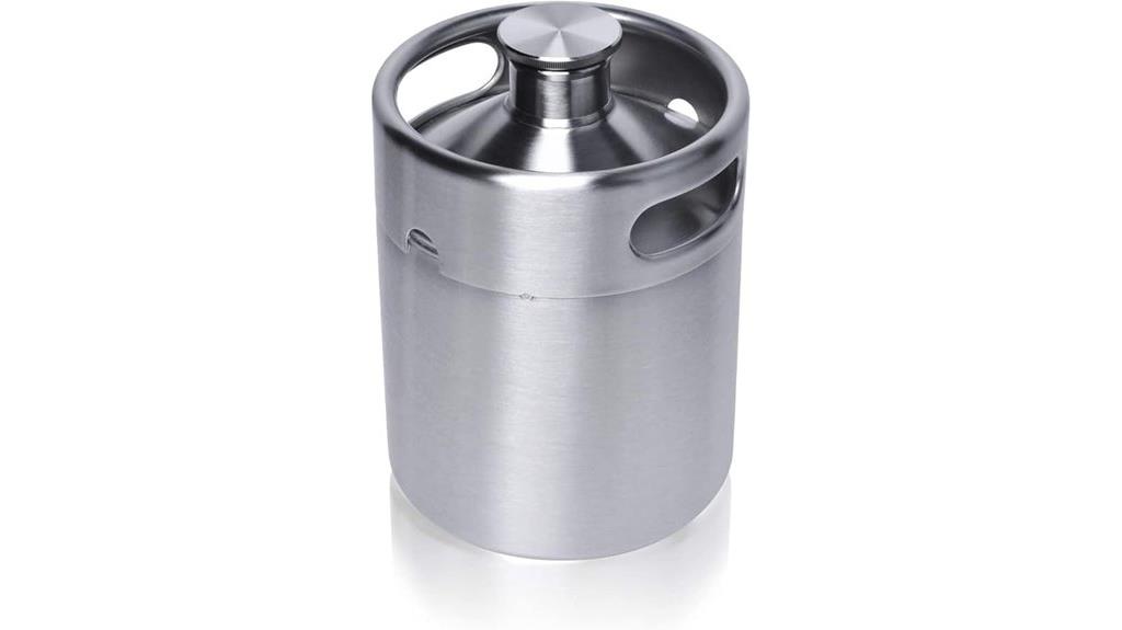 stainless steel mini keg