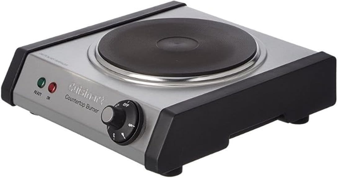 stainless steel single burner