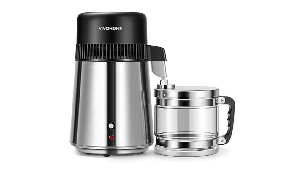 stainless steel water distiller