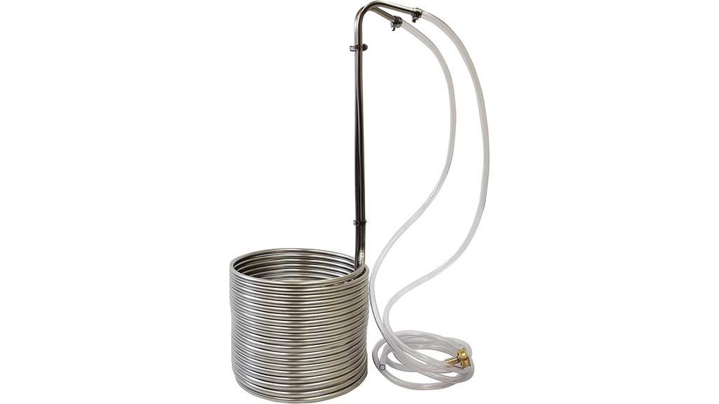 stainless steel wort chiller