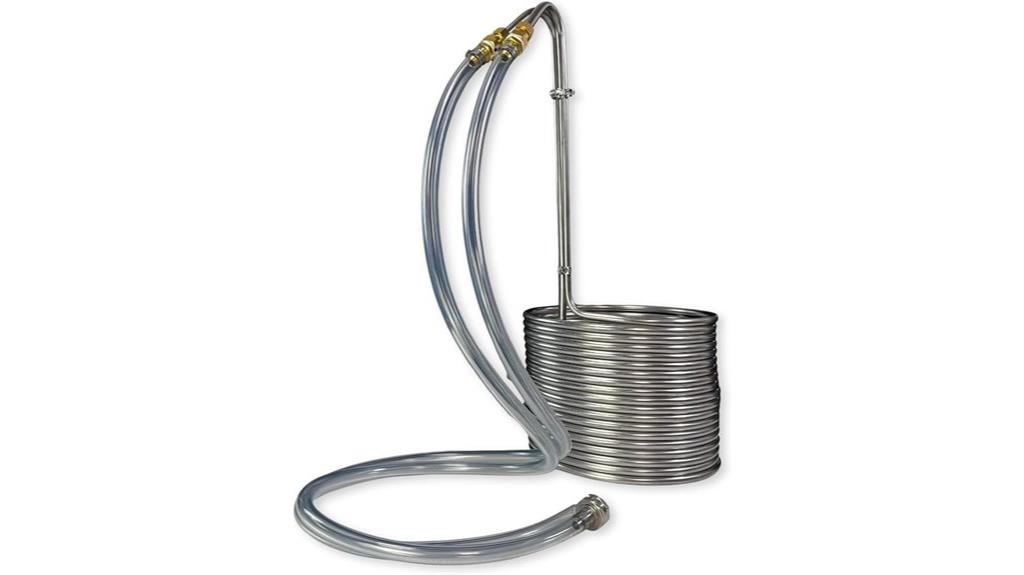 stainless steel wort chiller