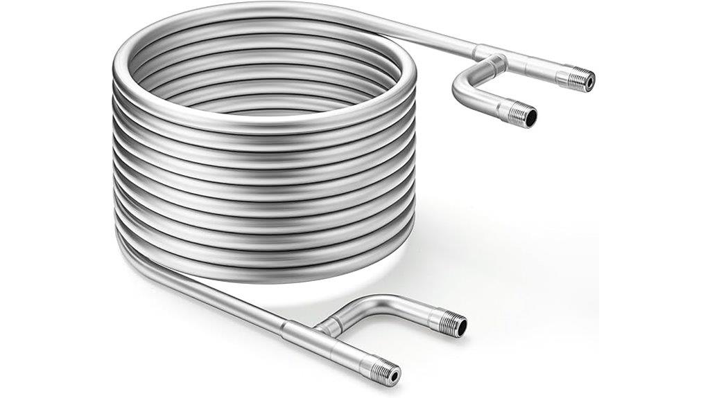stainless steel wort chiller