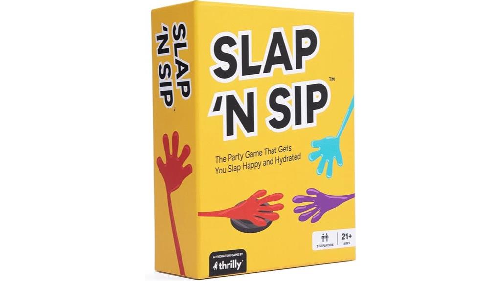 sticky hands drinking game