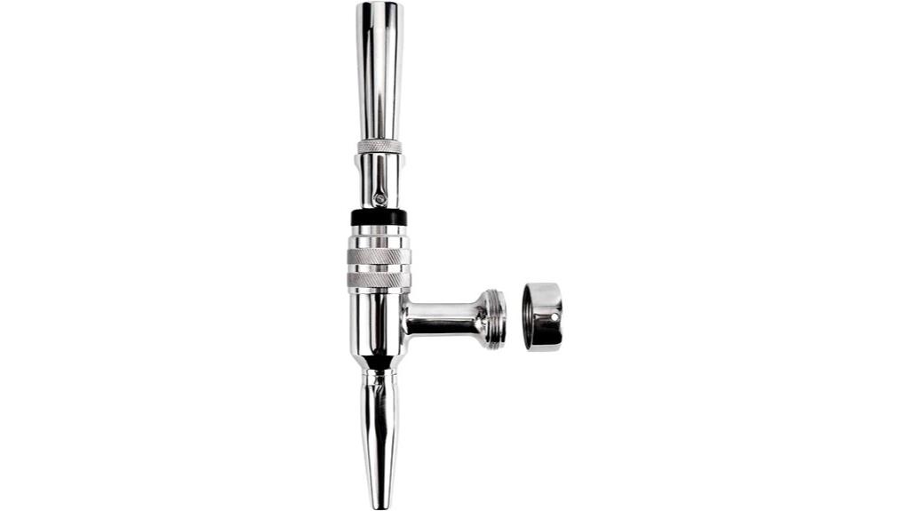stout nitro stainless steel faucets