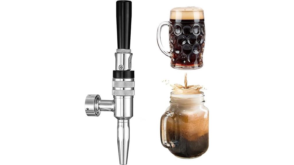 stout nitrogen coffee homebrew faucet