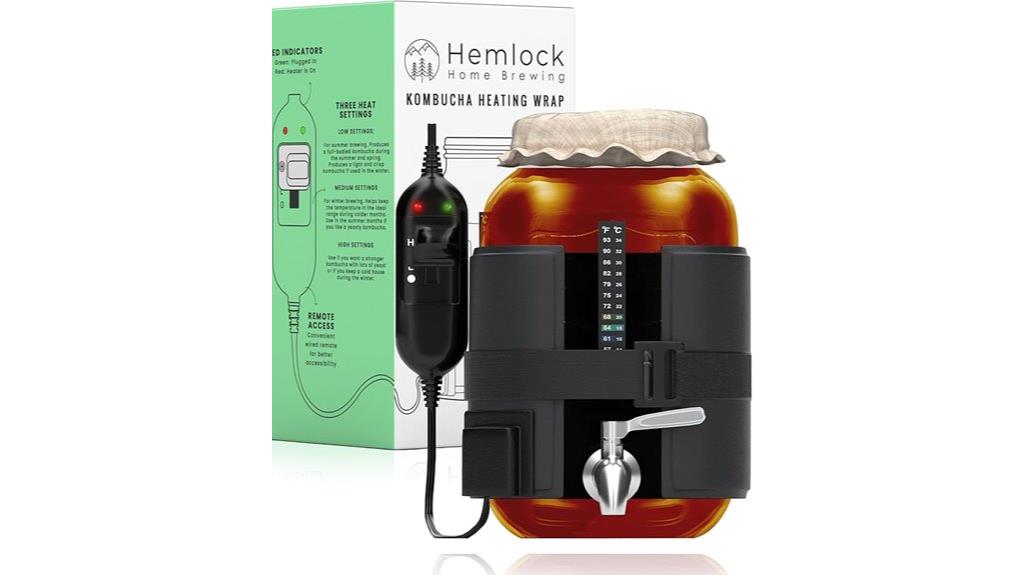 temperature controlled fermentation heater