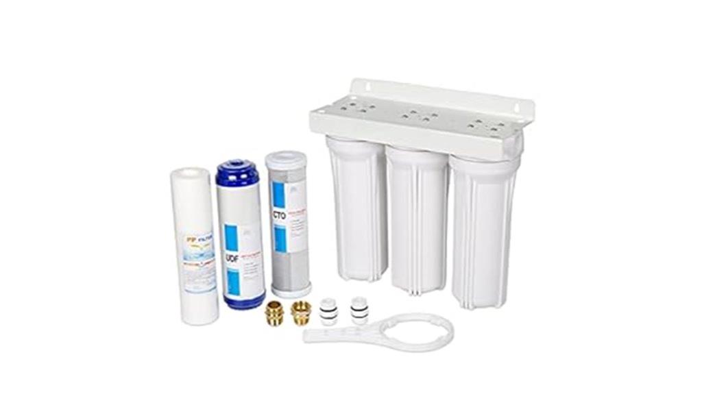 three stage rv water purification