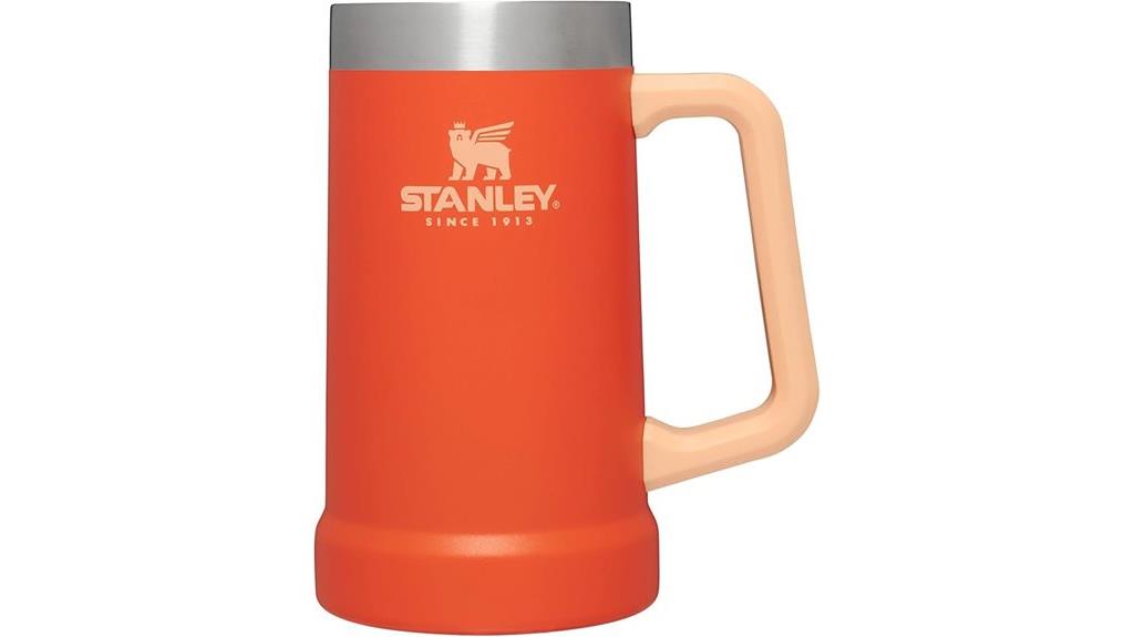 tigerlily 24 oz stein