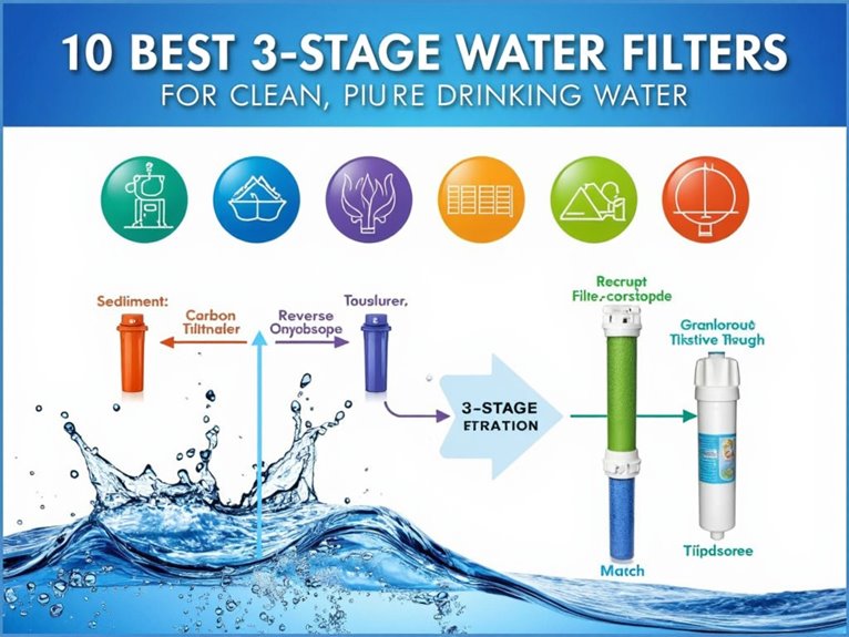 top 3 stage water filters
