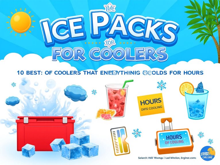 top coolers ice packs