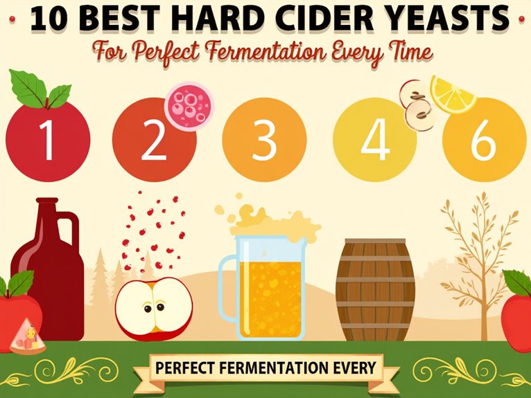 top hard cider yeasts