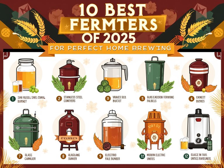 top home brewing fermenters