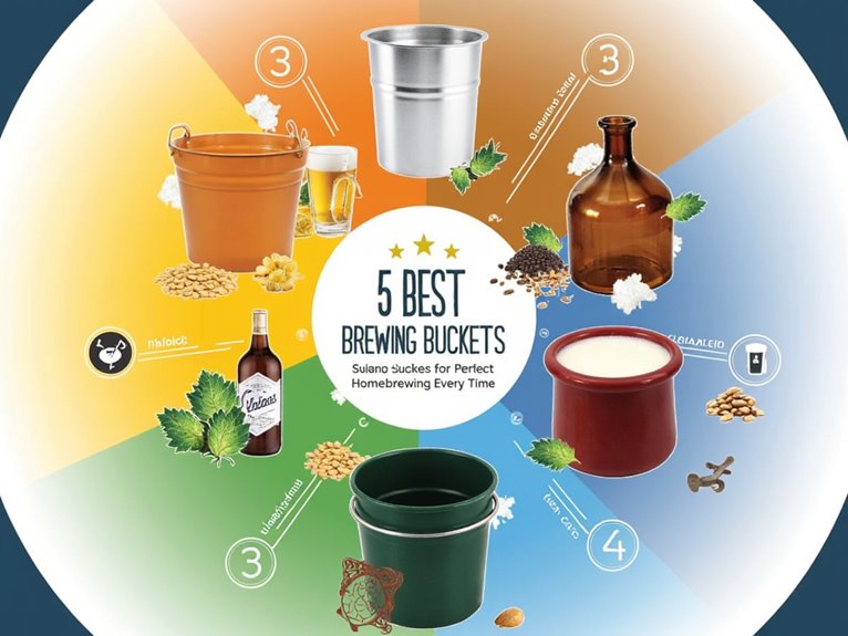 top homebrewing bucket choices