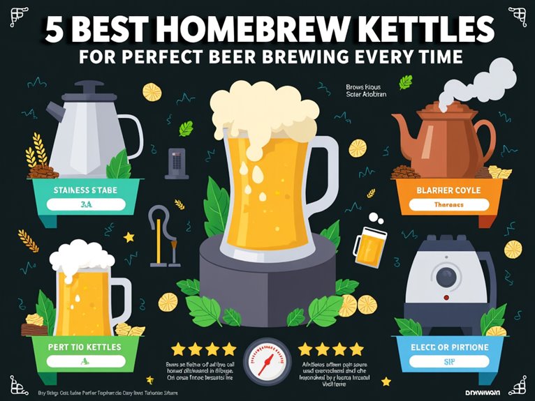 top kettles for brewing