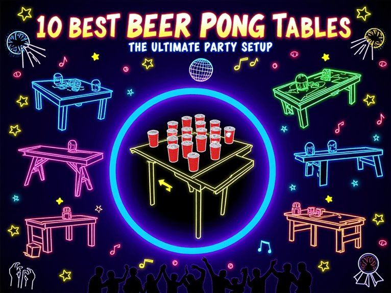 top party beer pong tables
