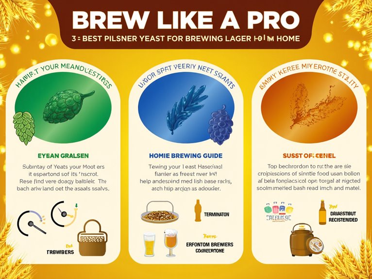 top pilsner yeasts for brewing