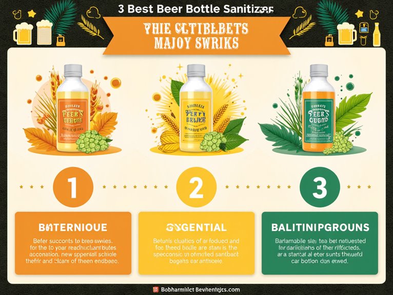 top sanitizers for brewing