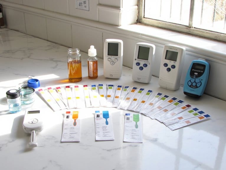 top water testing kits