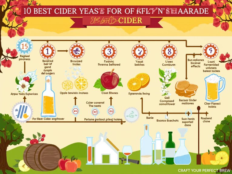 top yeasts for cider