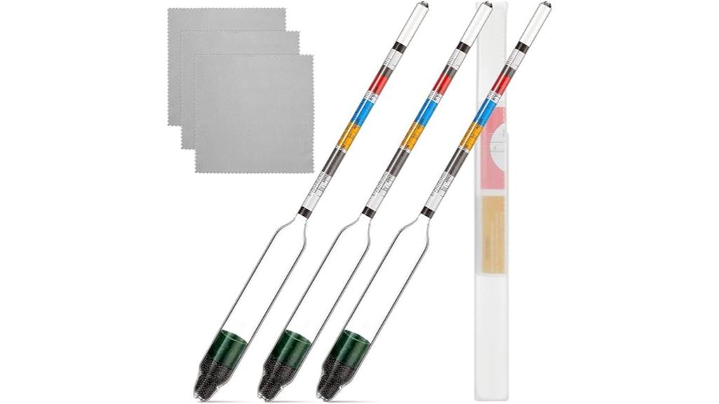 triple scale hydrometer set