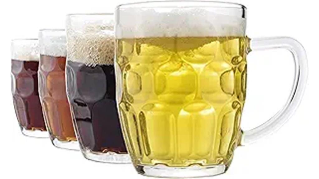 twenty ounce beer mugs