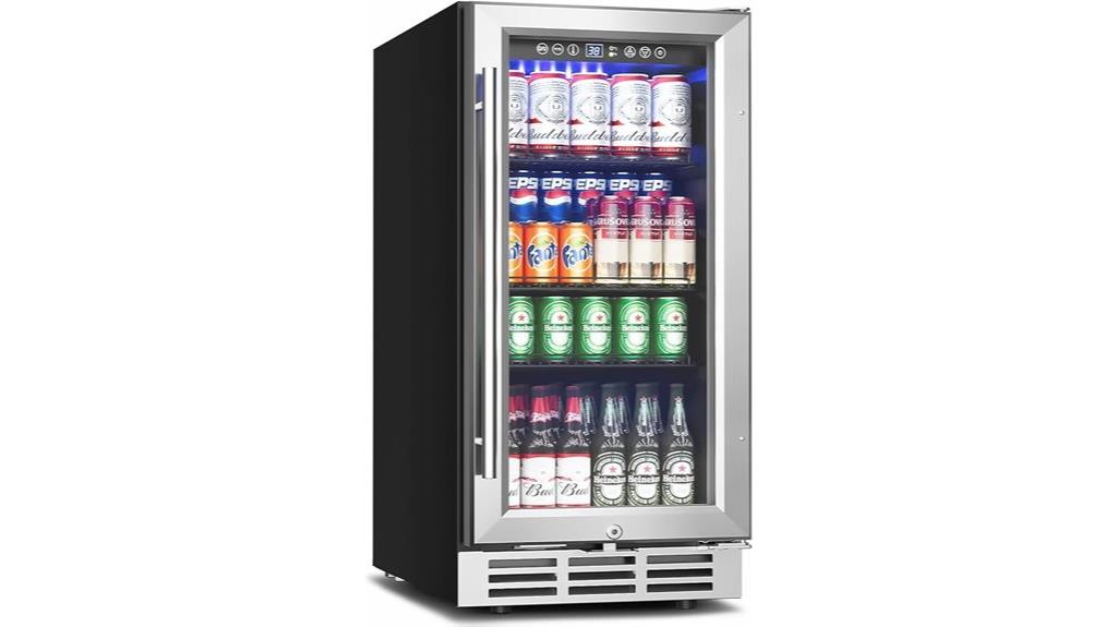 under counter beverage cooler