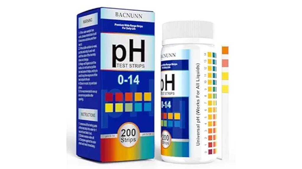 universal ph test strips